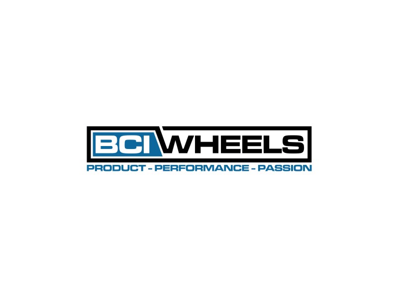 BCI Wheels logo design by sheilavalencia