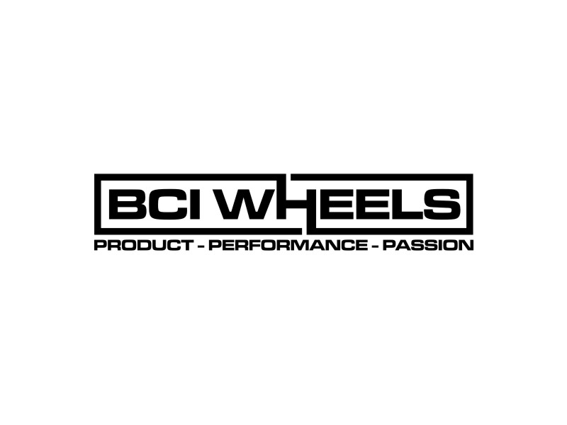 BCI Wheels logo design by sheilavalencia