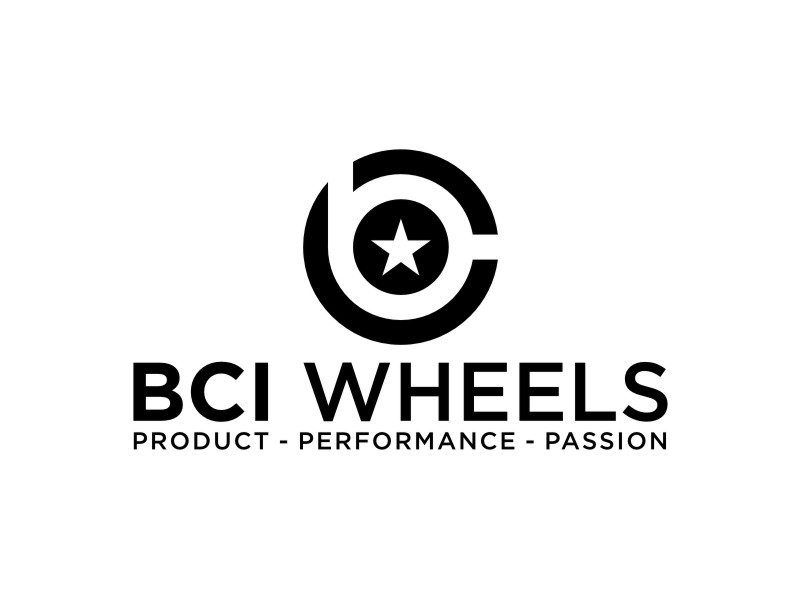 BCI Wheels logo design by sheilavalencia