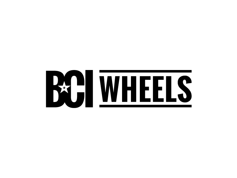 BCI Wheels logo design by subrata