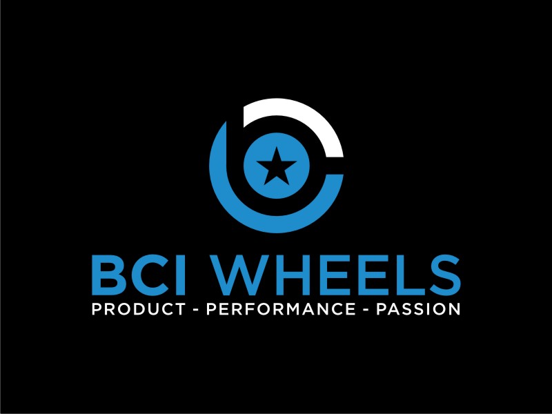 BCI Wheels logo design by sheilavalencia