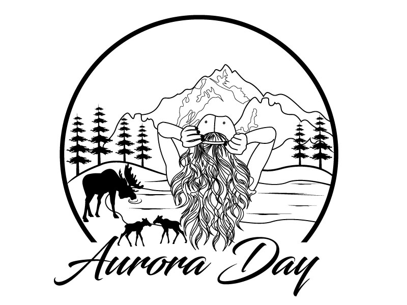 Aurora Day logo design by SumitSingha