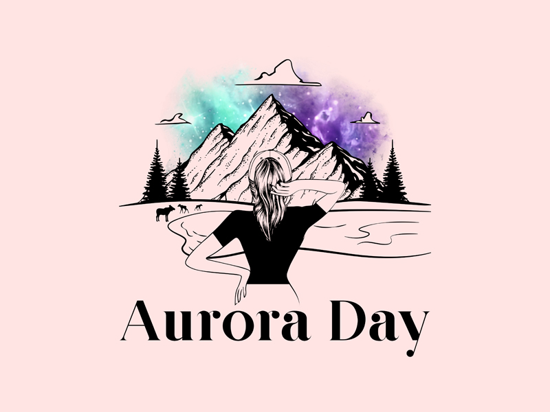 Aurora Day logo design by ajwins