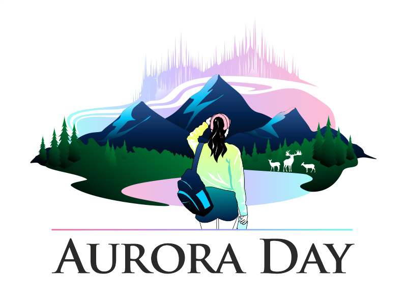 Aurora Day logo design by brightidea