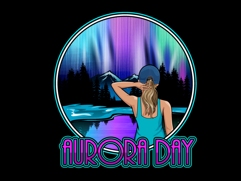 Aurora Day logo design by Koushik