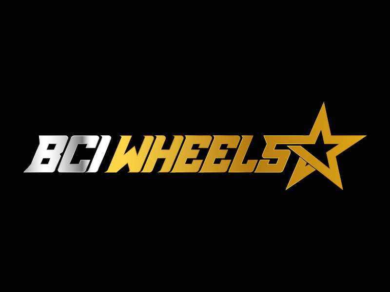 BCI Wheels logo design by arnum indar