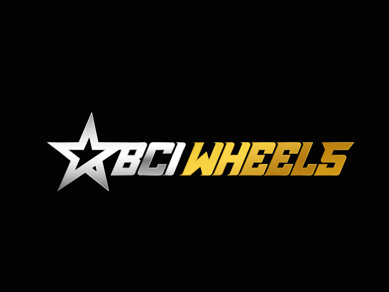 BCI Wheels logo design by arnum indar