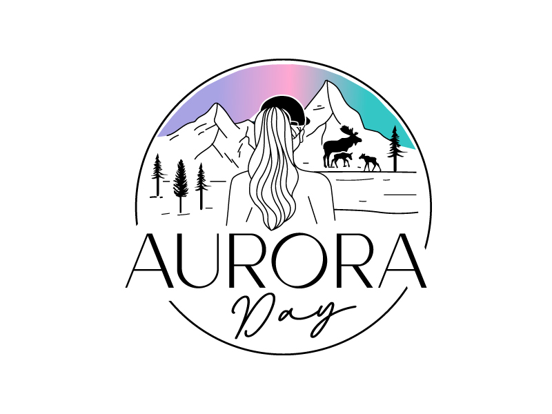 Aurora Day logo design by Bhaskar Shil
