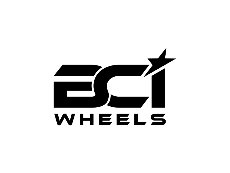 BCI Wheels logo design by thegoldensmaug