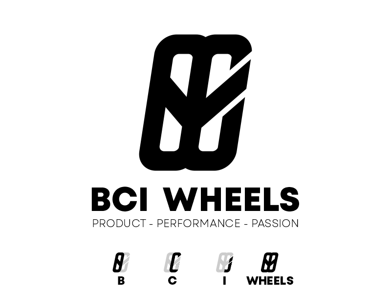 BCI Wheels logo design by Ibal Hirata