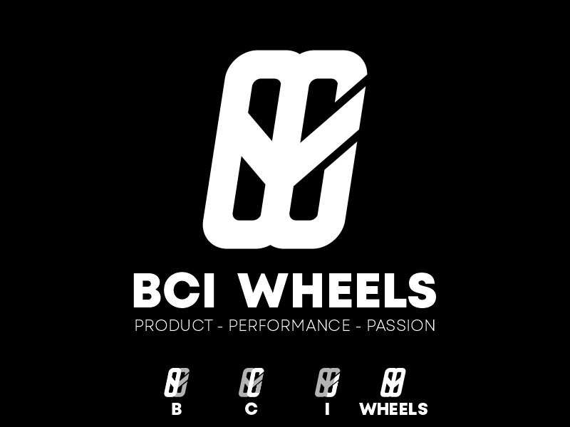 BCI Wheels logo design by Ibal Hirata