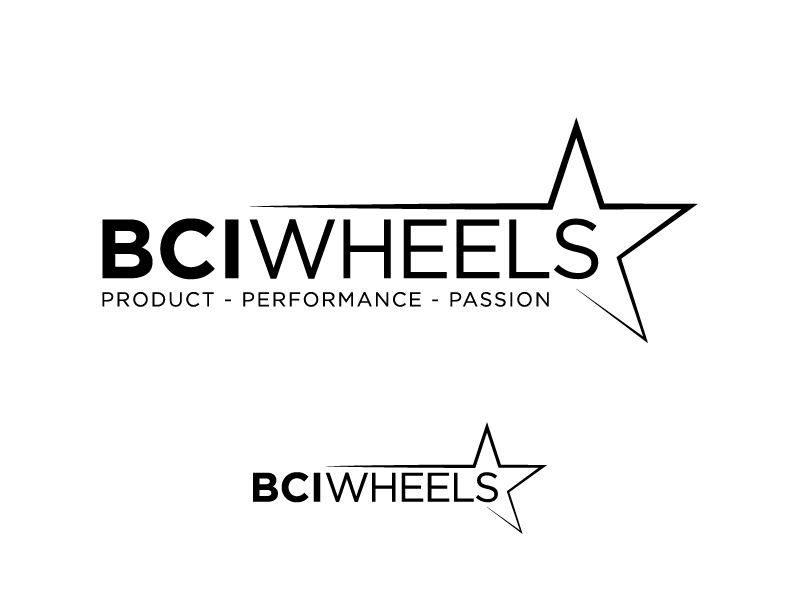 BCI Wheels logo design by Ahmad Subahman