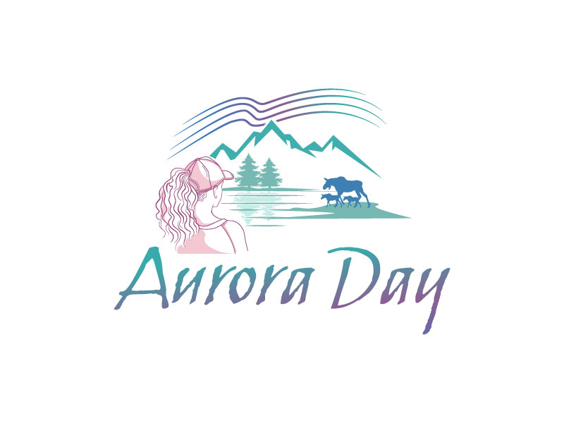 Aurora Day logo design by MonkDesign