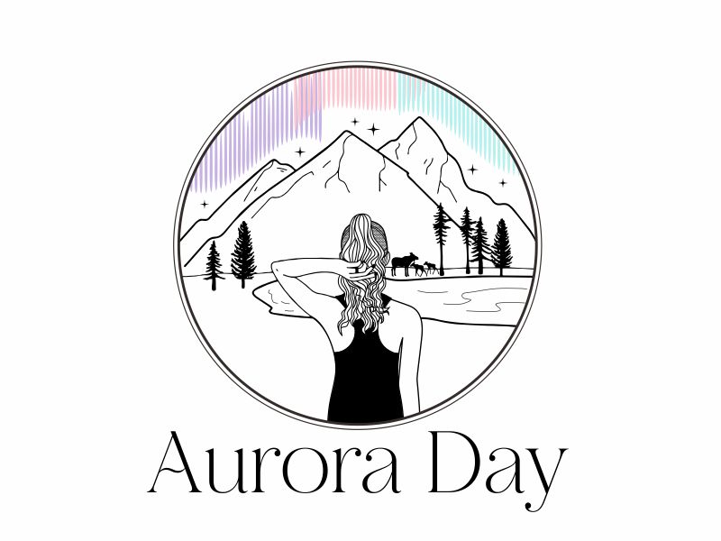 Aurora Day logo design by agus