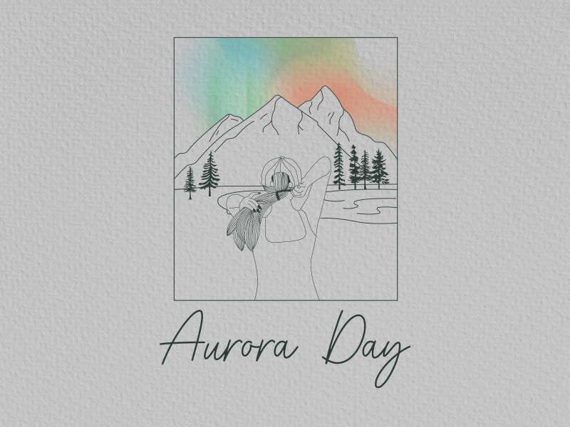 Aurora Day logo design by arnum indar