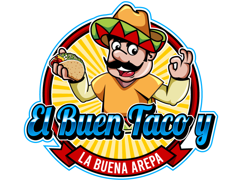 El Buen Taco y La Buena Arepa logo design by LogoQueen