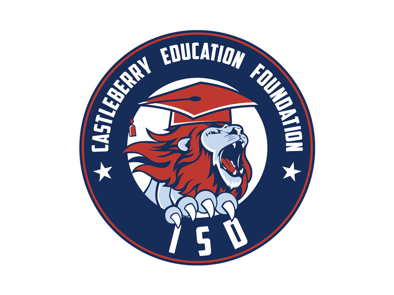 Castleberry ISD Education Foundation logo design by Yulioart