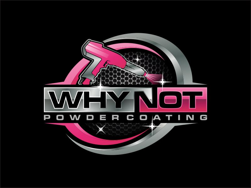 WHY NOT Powdercoating logo design by agil