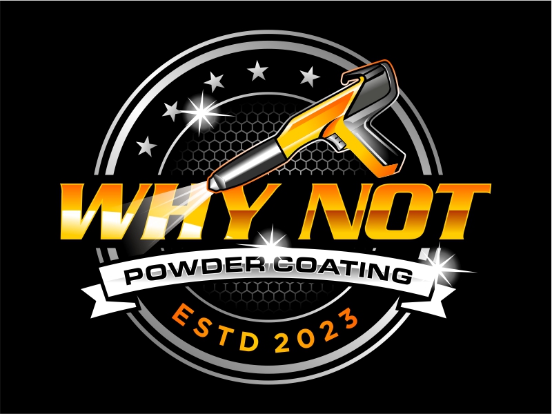 WHY NOT Powdercoating logo design by cintoko