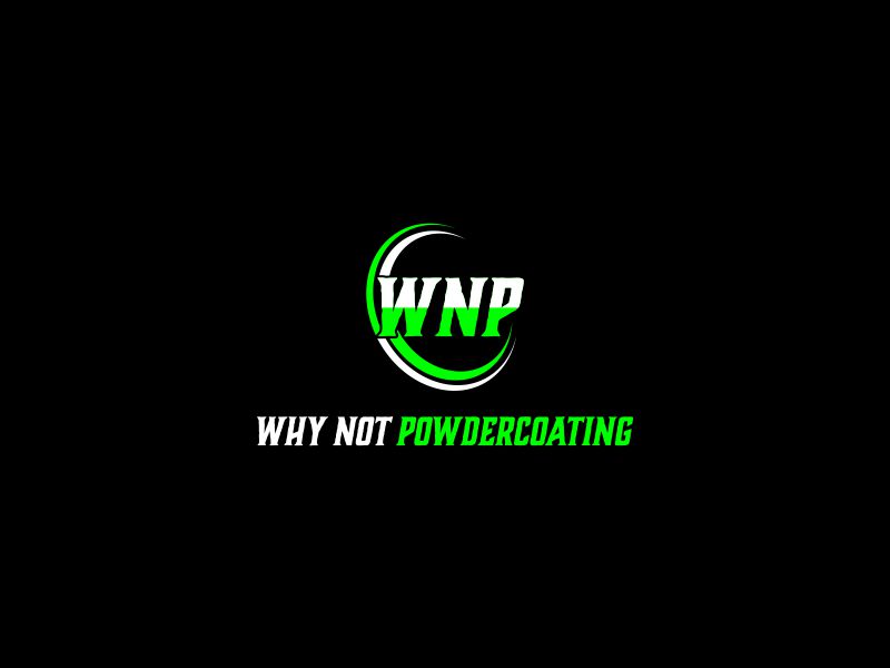 WHY NOT Powdercoating logo design by dencowart