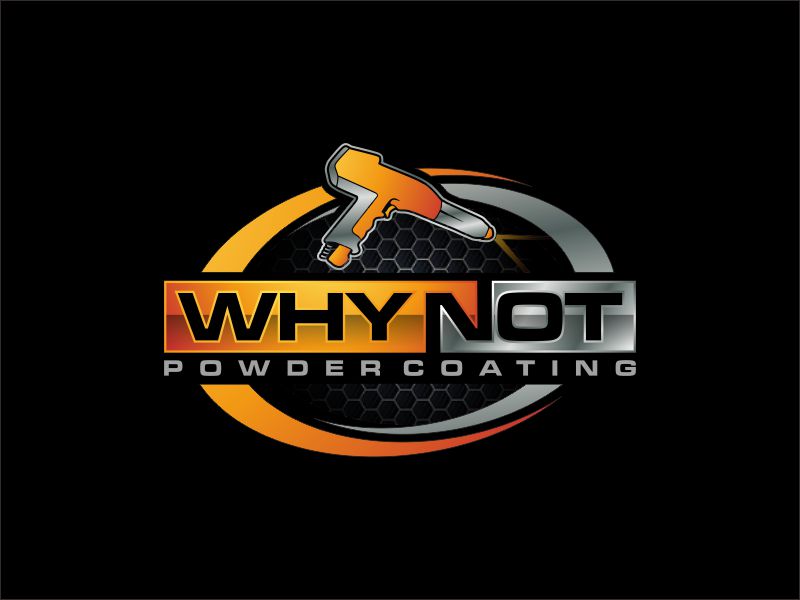 WHY NOT Powdercoating logo design by agil