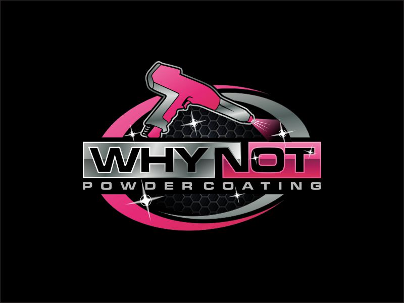 WHY NOT Powdercoating logo design by agil