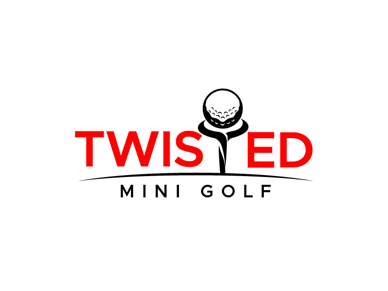 Twisted Mini Golf logo design by usef44