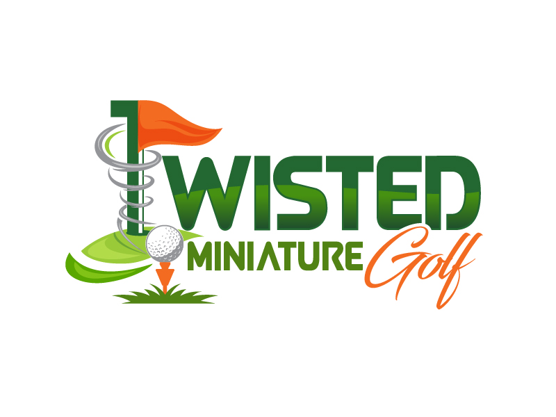 Twisted Mini Golf logo design by logofighter