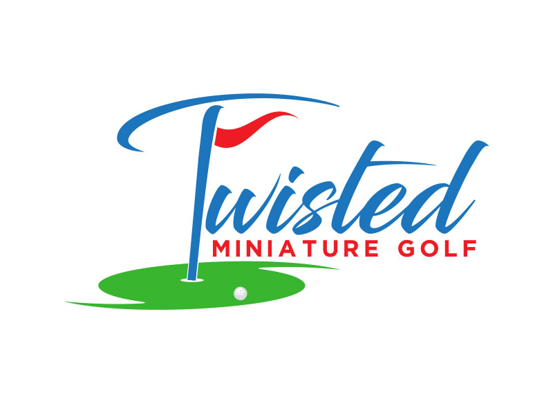 Twisted Mini Golf logo design by TMaulanaAssa