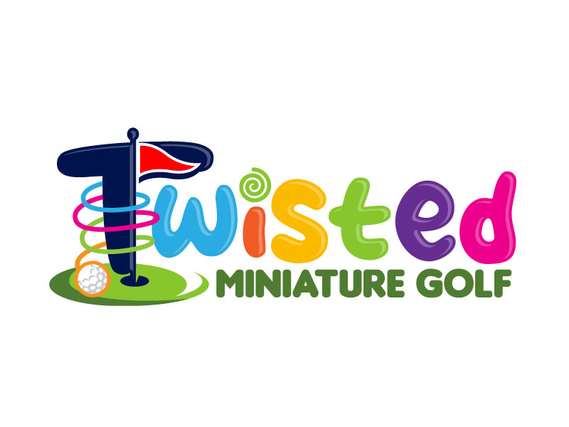 Twisted Mini Golf logo design by jaize