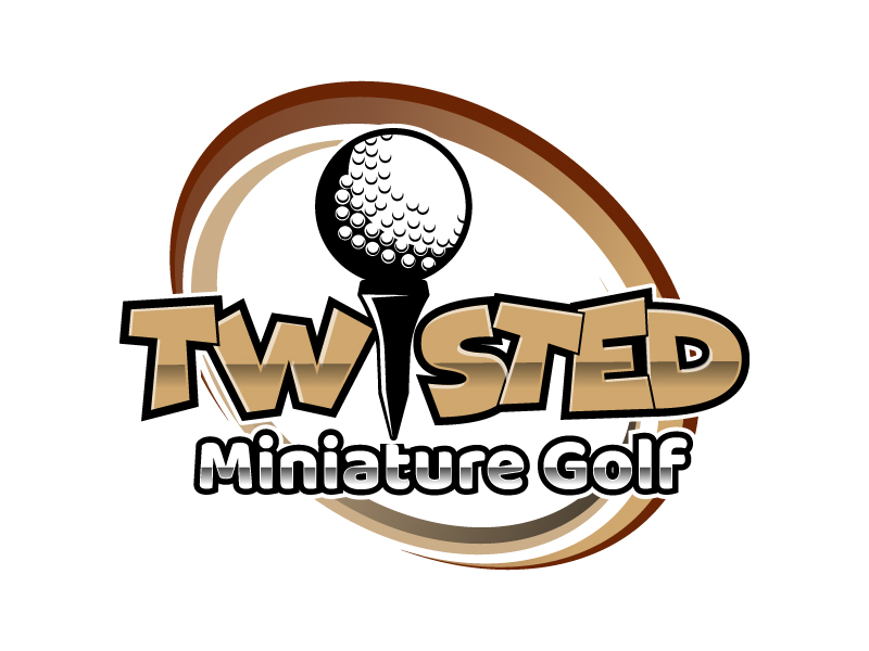 Twisted Mini Golf logo design by uttam
