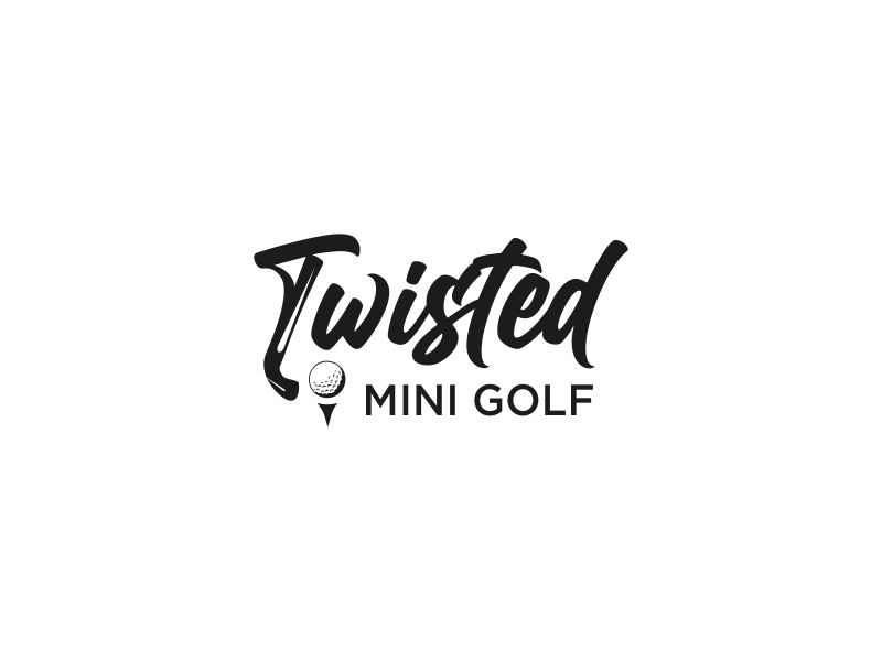 Twisted Mini Golf logo design by paseo