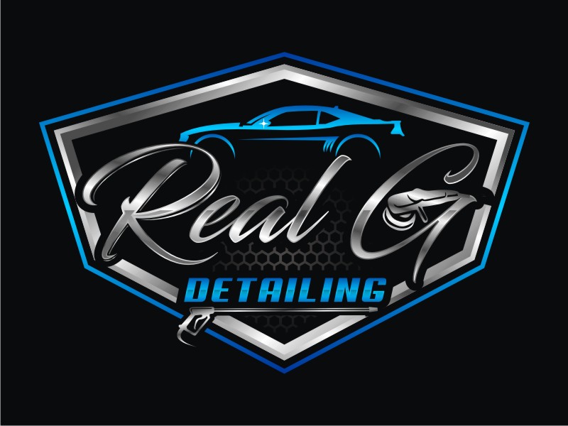 Real G Detailing logo design by Artomoro