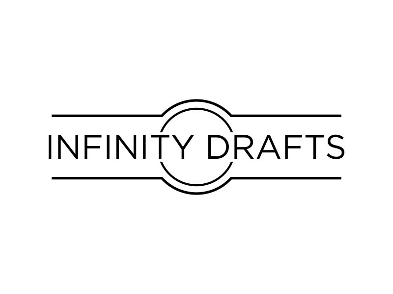 Infinity Drafts logo design by dencowart