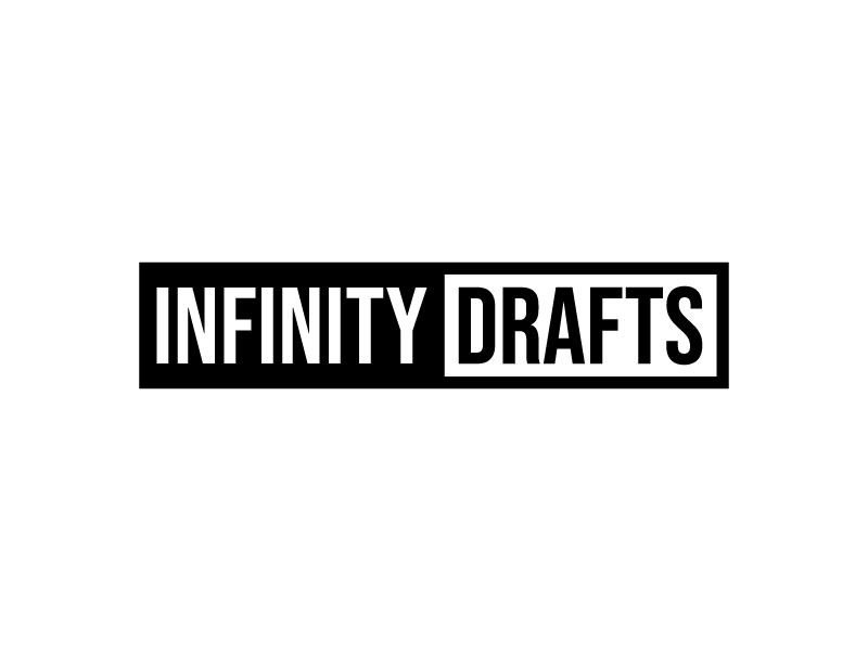 Infinity Drafts logo design by DreamCather