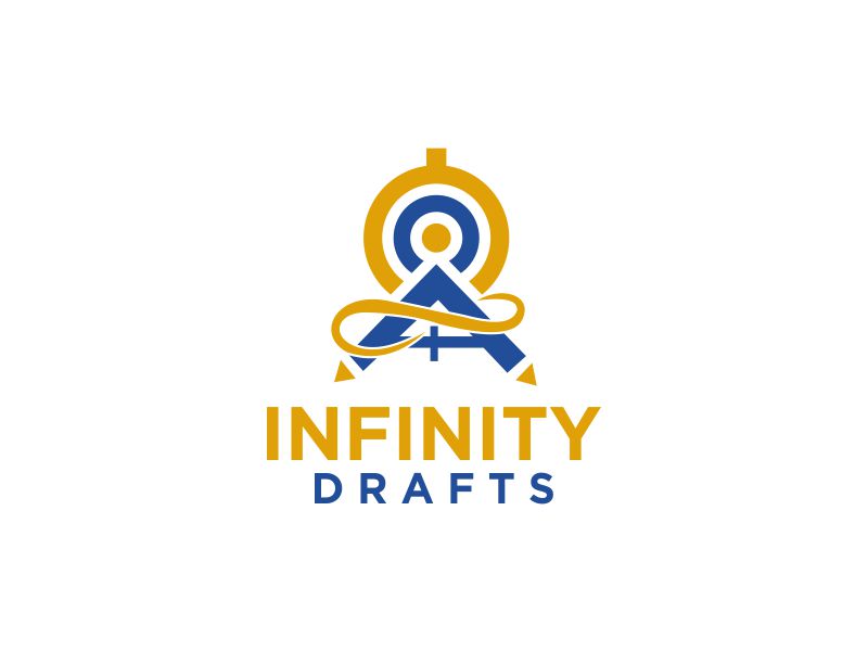 Infinity Drafts logo design by dencowart