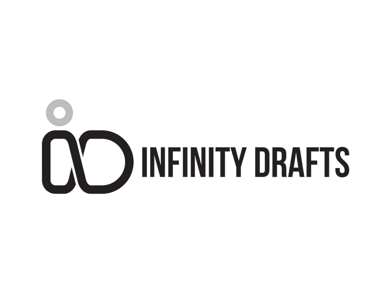 Infinity Drafts logo design by gitzart