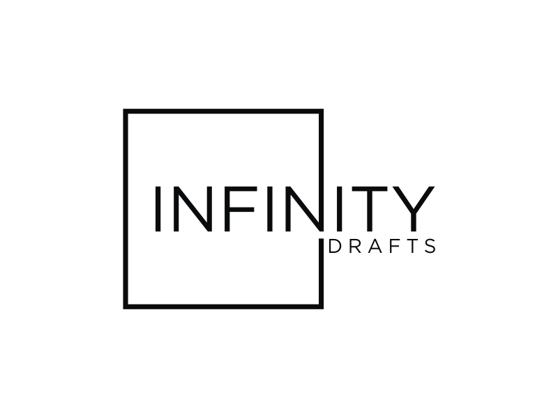 Infinity Drafts logo design by zeta