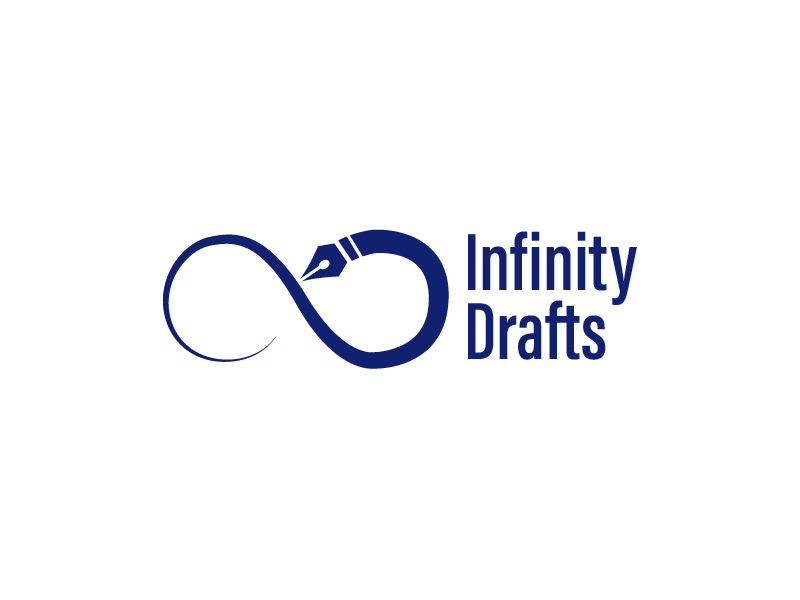 Infinity Drafts logo design by czars