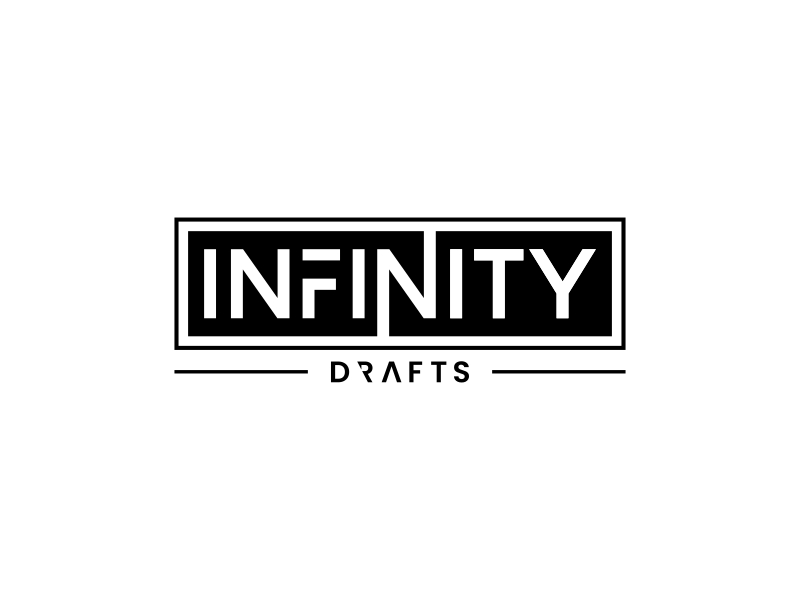 Infinity Drafts logo design by thegoldensmaug