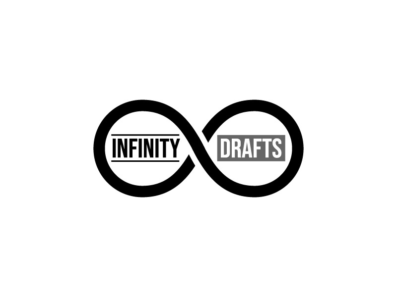 Infinity Drafts logo design by Doublee