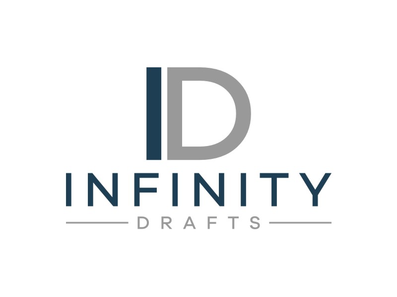 Infinity Drafts logo design by Artomoro