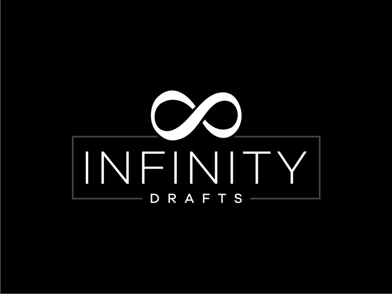Infinity Drafts logo design by Artomoro