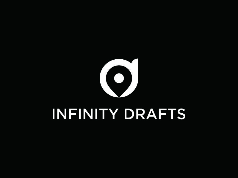 Infinity Drafts logo design by azizah