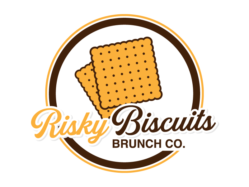 Risky Biscuits logo design by jaize