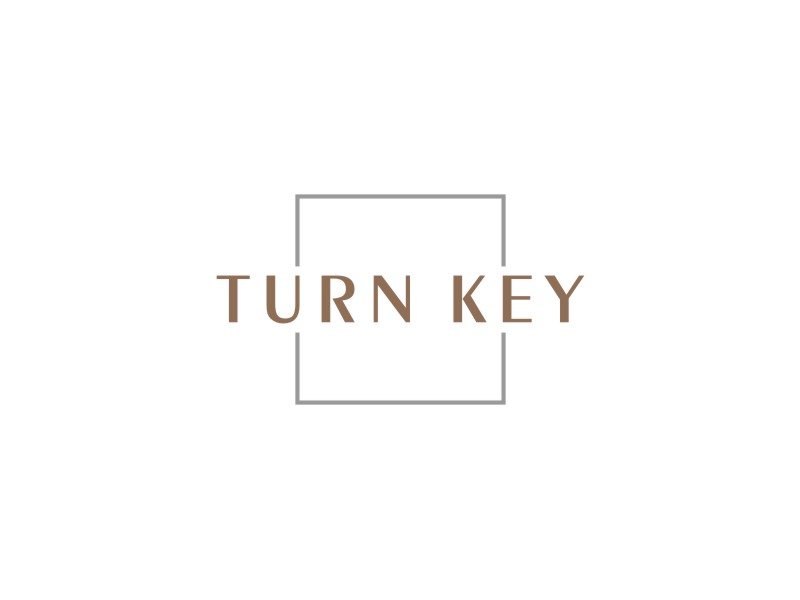 Turn Key logo design by Artomoro