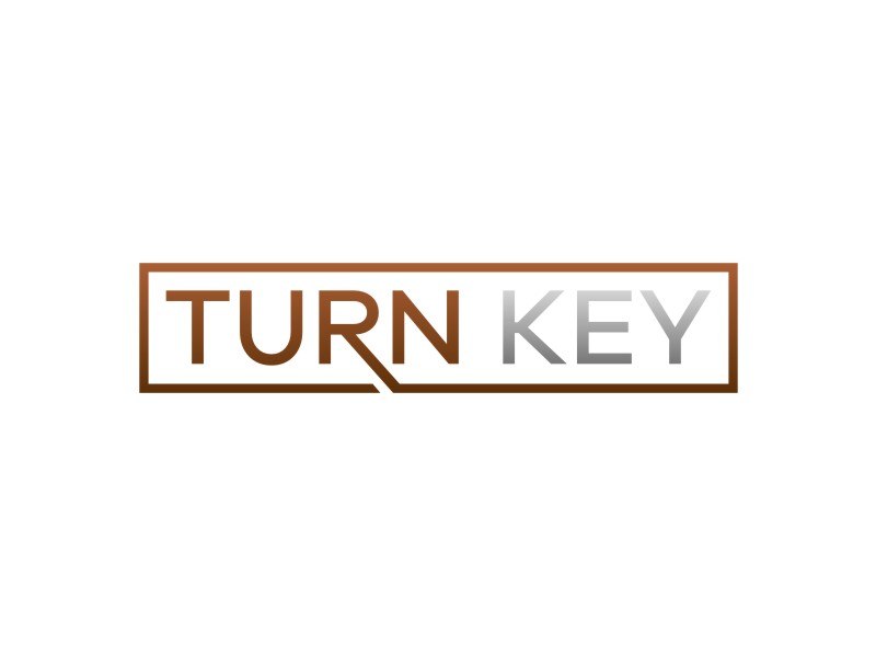 Turn Key logo design by Artomoro