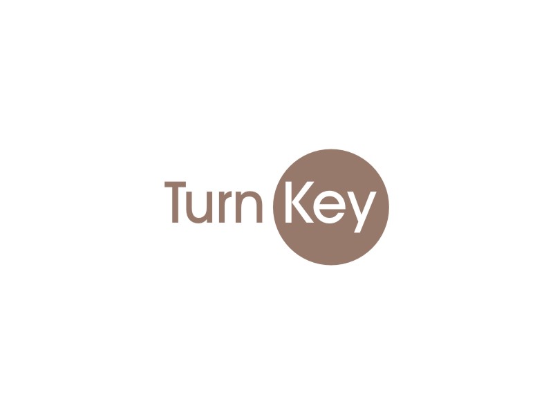 Turn Key logo design by Artomoro