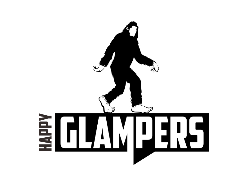 Happy Glampers logo design by qqdesigns