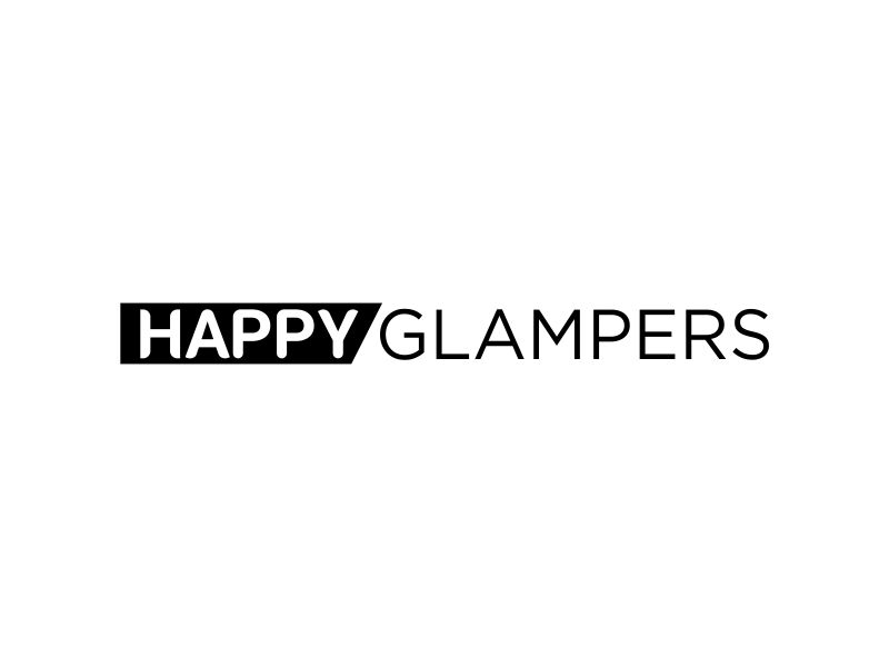 Happy Glampers logo design by sodimejo